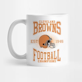 Cleveland Browns Football Champions Mug